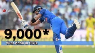 Virat Kohli becomes quickest to 9,000 ODI runs during India vs New Zealand ODI at Kanpur